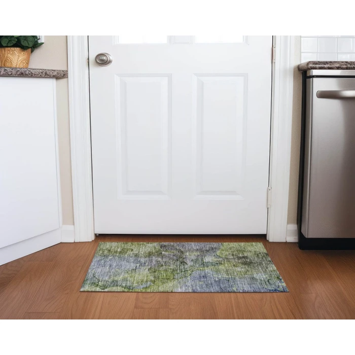 Chantille ACN689 Olive 1'8" x 2'6" Rug