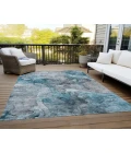 Chantille ACN689 Teal 3' x 5' Rug