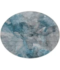 Chantille ACN689 Teal 8' x 8' Rug