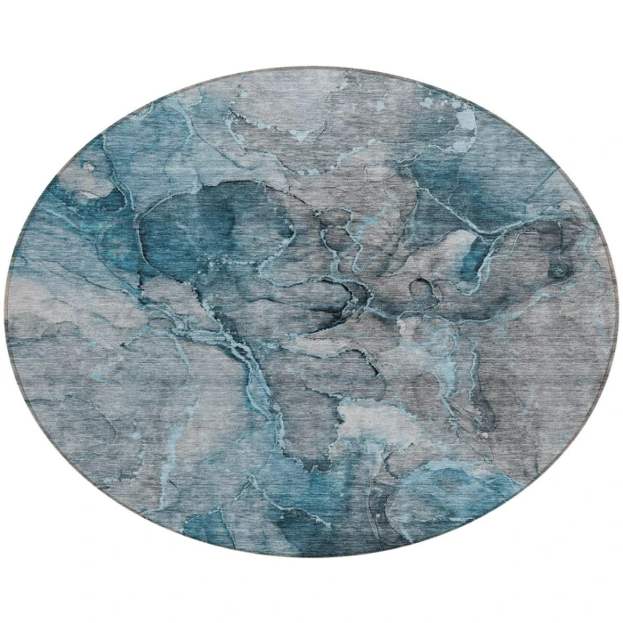 Chantille ACN689 Teal 8' x 8' Rug