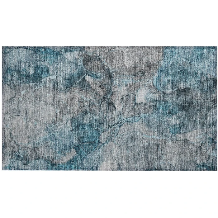 Chantille ACN689 Teal 1'8" x 2'6" Rug