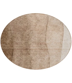 Addison Chantille ACN690 Brown 8 ft. x 8 ft. Round Rug