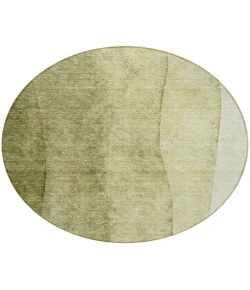 Addison Chantille ACN690 Olive 8 ft. x 8 ft. Round Rug