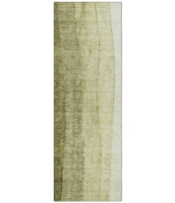 Addison Chantille ACN690 Olive 2 ft. 3 in. x 7 ft. 6 in. Runner Rug