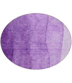 Addison Chantille ACN690 Purple 8 ft. x 8 ft. Round Rug