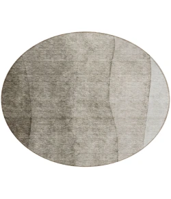 Addison Chantille ACN690 Taupe 8 ft. x 8 ft. Round Rug