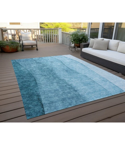 Chantille ACN690 Teal 3' x 5' Rug