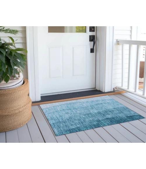 Chantille ACN690 Teal 1'8" x 2'6" Rug