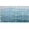 Addison Chantille ACN690 Teal 1 ft. 8 in. x 2 ft. 6 in. Rectangle Rug