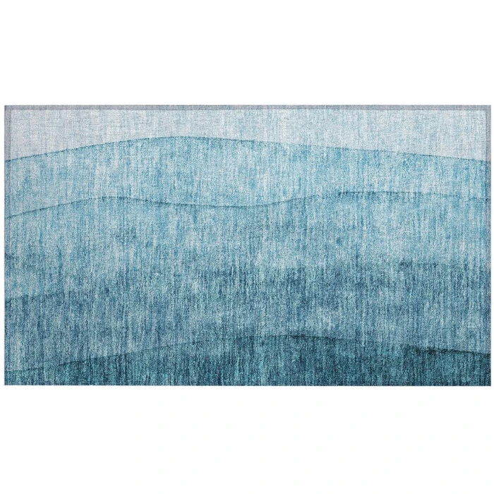 Chantille ACN690 Teal 1'8" x 2'6" Rug