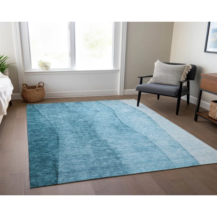 Chantille ACN690 Teal 9' x 12' Rug