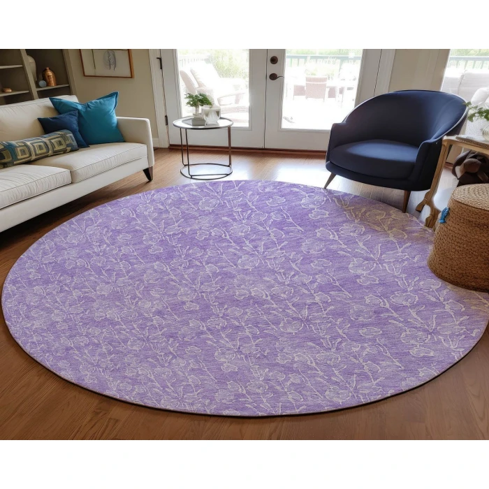 Chantille ACN691 Lilac 8' x 8' Rug