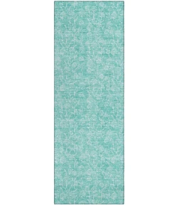 Addison Chantille ACN691 Teal 2 ft. 3 in. x 7 ft. 6 in. Runner Rug