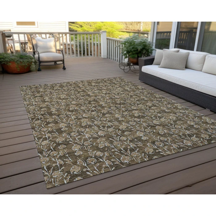 Chantille ACN692 Brown 10' x 14' Rug