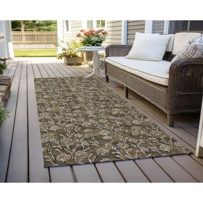 Chantille ACN692 Brown 2'3" x 7'6" Rug