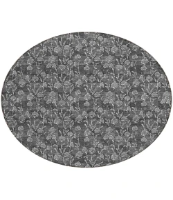 Addison Chantille ACN692 Gray 8 ft. x 8 ft. Round Rug