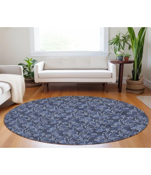 Chantille ACN692 Navy 8' x 8' Rug