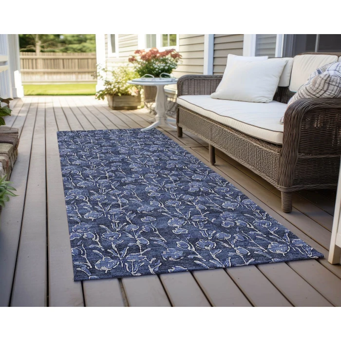Chantille ACN692 Navy 2'3" x 7'6" Rug
