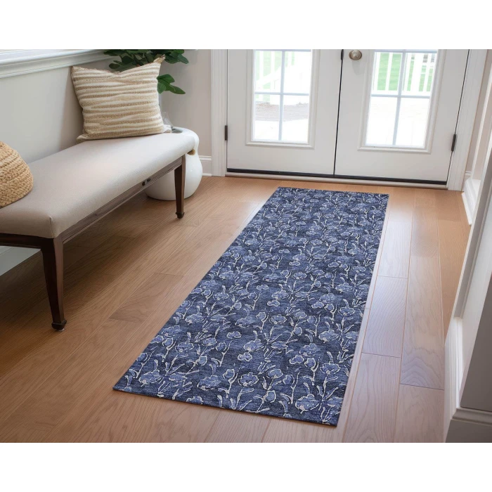 Chantille ACN692 Navy 2'3" x 7'6" Rug