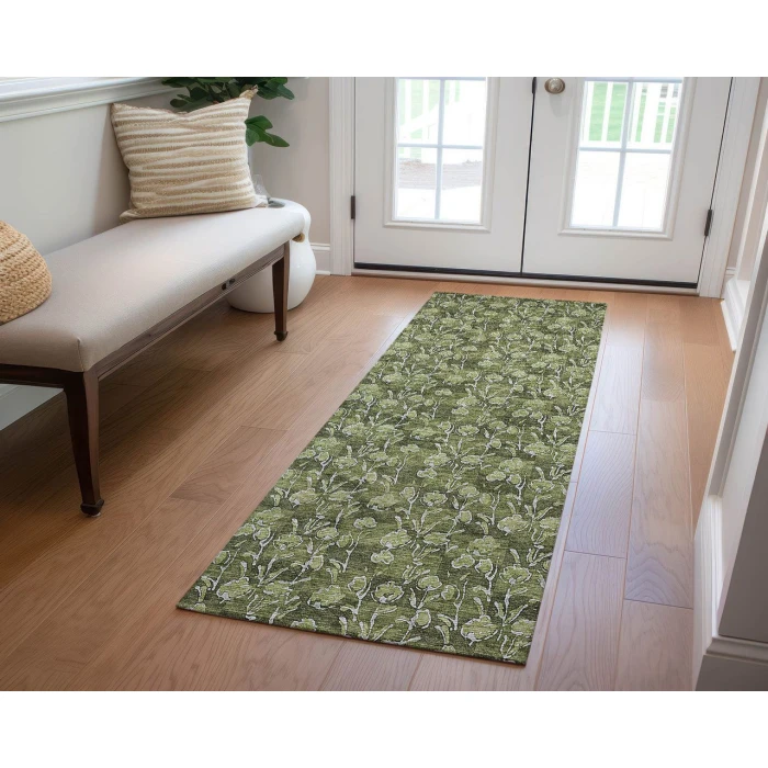 Chantille ACN692 Olive 2'3" x 7'6" Rug