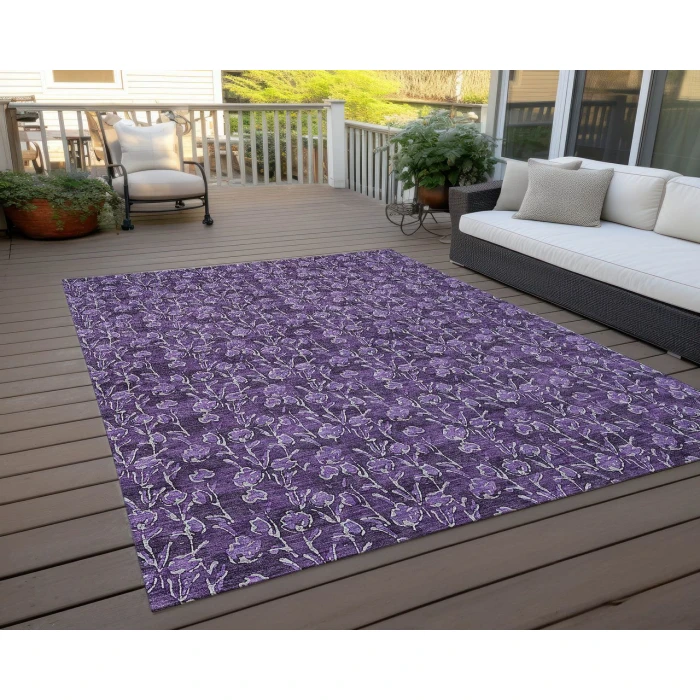 Chantille ACN692 Purple 5' x 7'6" Rug