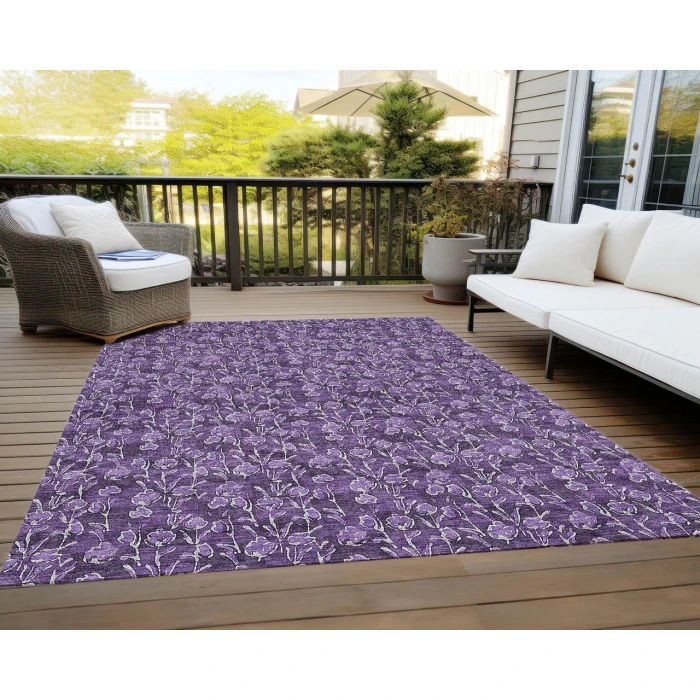 Chantille ACN692 Purple 5' x 7'6" Rug