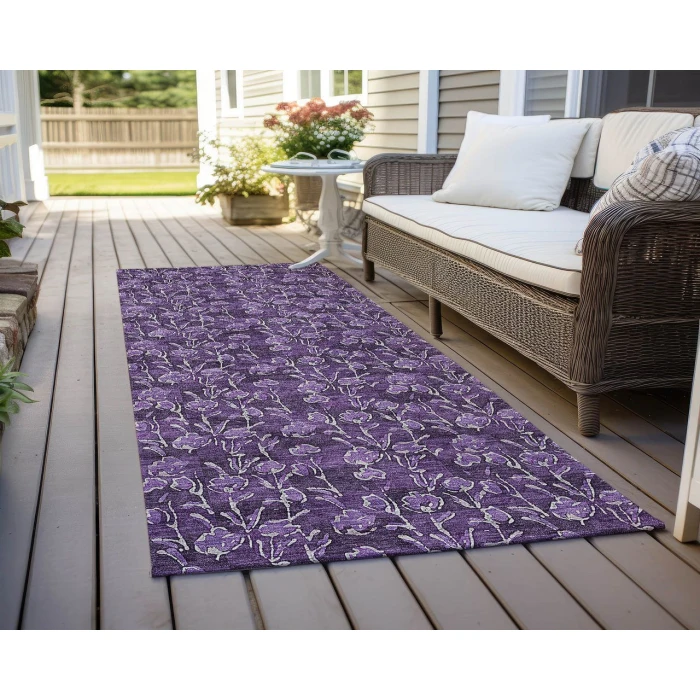Chantille ACN692 Purple 2'3" x 7'6" Rug