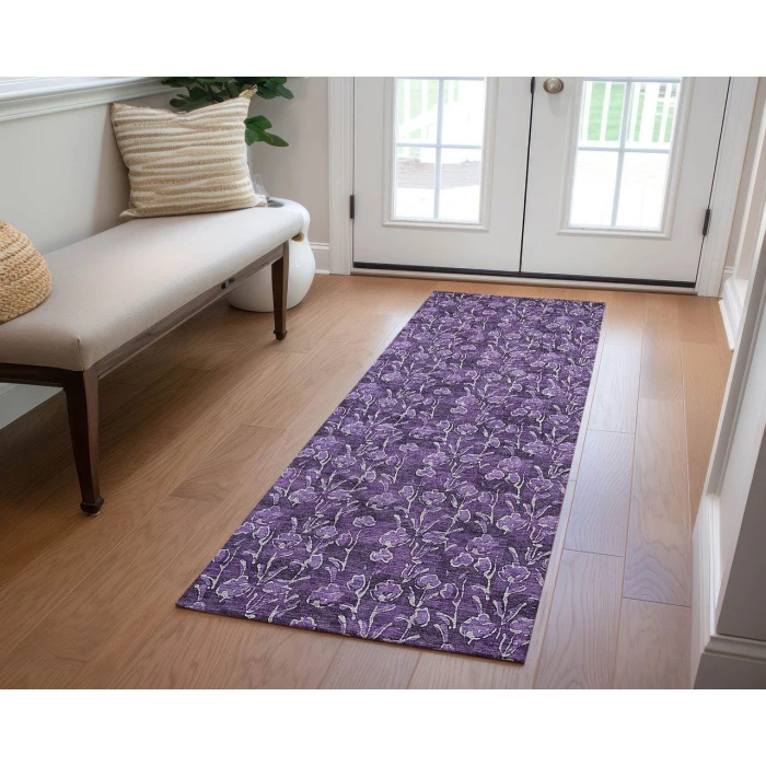 Chantille ACN692 Purple 2'3" x 7'6" Rug