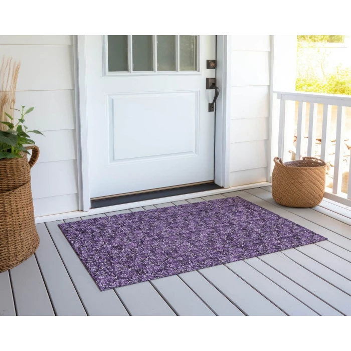 Chantille ACN692 Purple 1'8" x 2'6" Rug