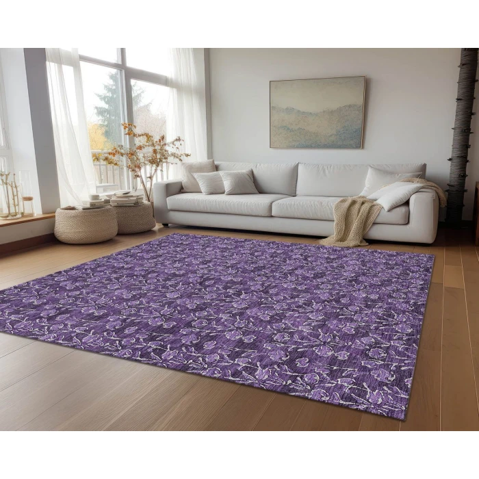 Chantille ACN692 Purple 5' x 7'6" Rug