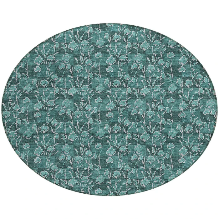Chantille ACN692 Teal 8' x 8' Rug