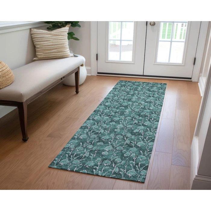 Chantille ACN692 Teal 2'3" x 7'6" Rug