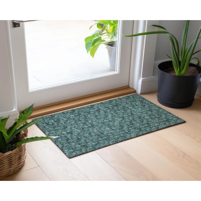 Chantille ACN692 Teal 1'8" x 2'6" Rug