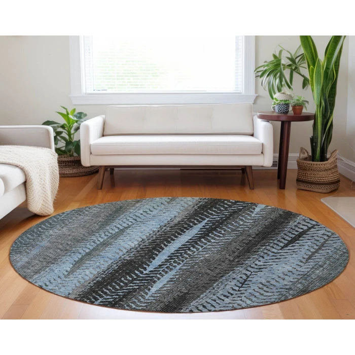 Chantille ACN693 Blue 8' x 8' Rug