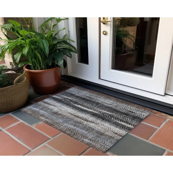 Chantille ACN693 Brown 1'8" x 2'6" Rug