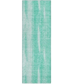 Addison Chantille ACN694 Aqua 2 ft. 3 in. x 7 ft. 6 in. Runner Rug