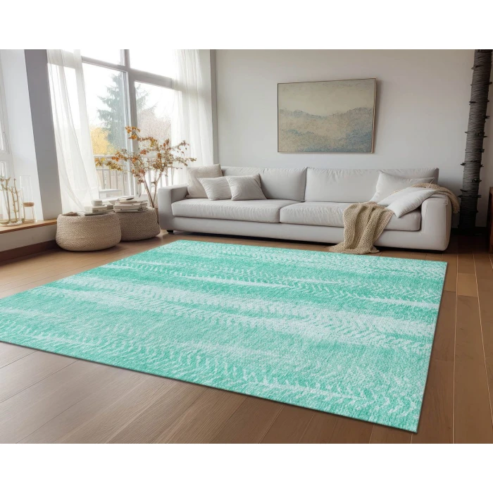 Chantille ACN694 Aqua 10' x 14' Rug