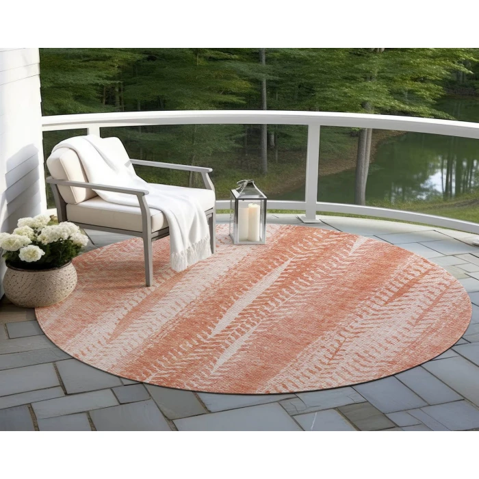 Chantille ACN694 Coral 8' x 8' Rug