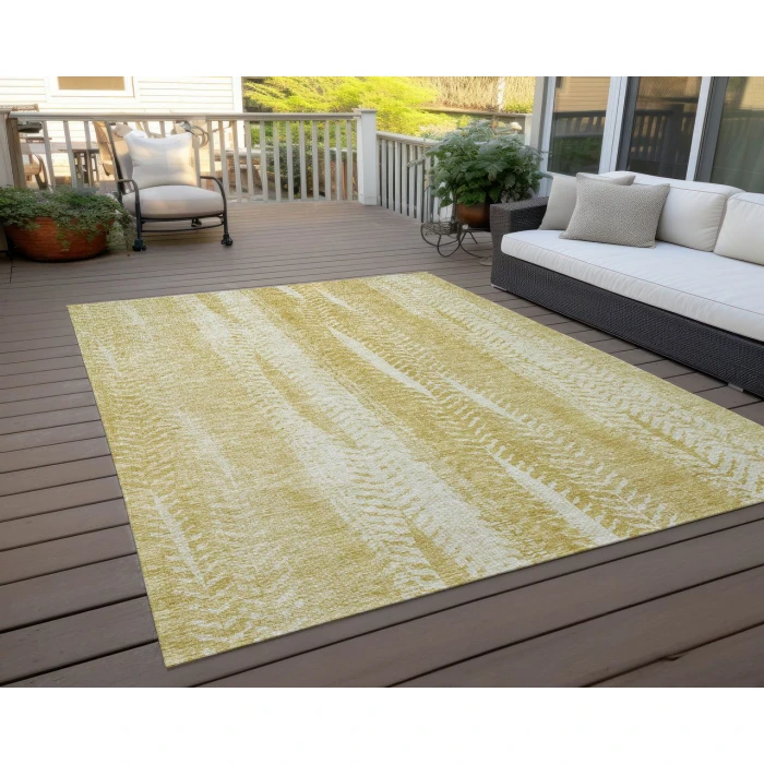 Chantille ACN694 Gold 10' x 14' Rug