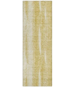Addison Chantille ACN694 Gold 2 ft. 3 in. x 7 ft. 6 in. Runner Rug