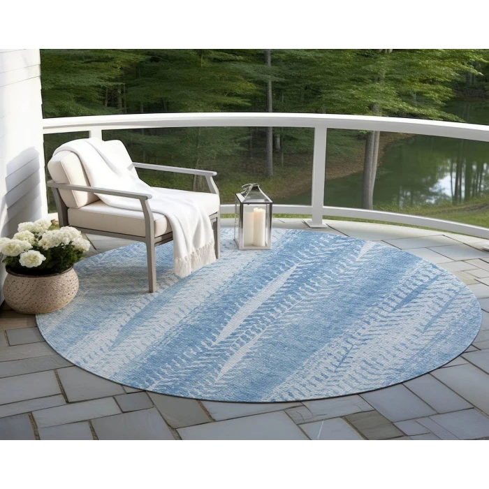 Chantille ACN694 Sky 8' x 8' Rug