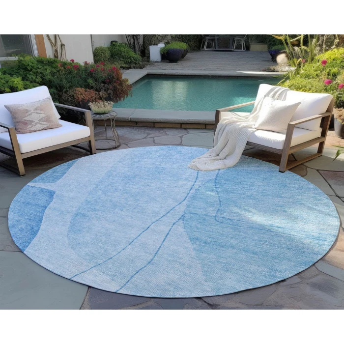 Chantille ACN696 Blue 8' x 8' Rug