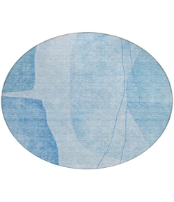 Addison Chantille ACN696 Blue 8 ft. x 8 ft. Round Rug