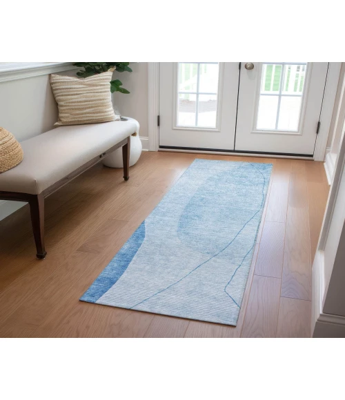 Chantille ACN696 Blue 2'3" x 7'6" Rug
