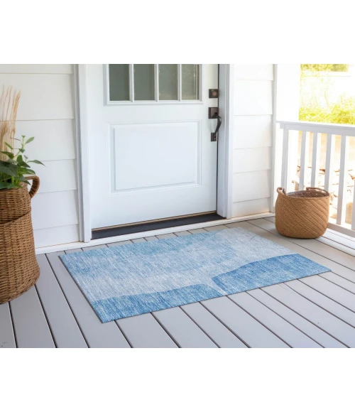 Chantille ACN696 Blue 1'8" x 2'6" Rug