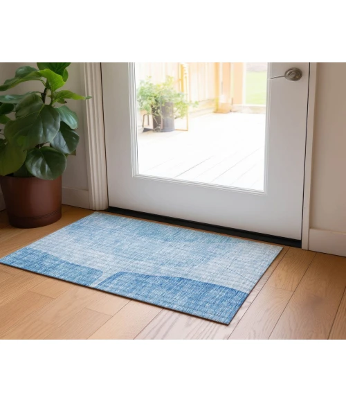 Chantille ACN696 Blue 1'8" x 2'6" Rug