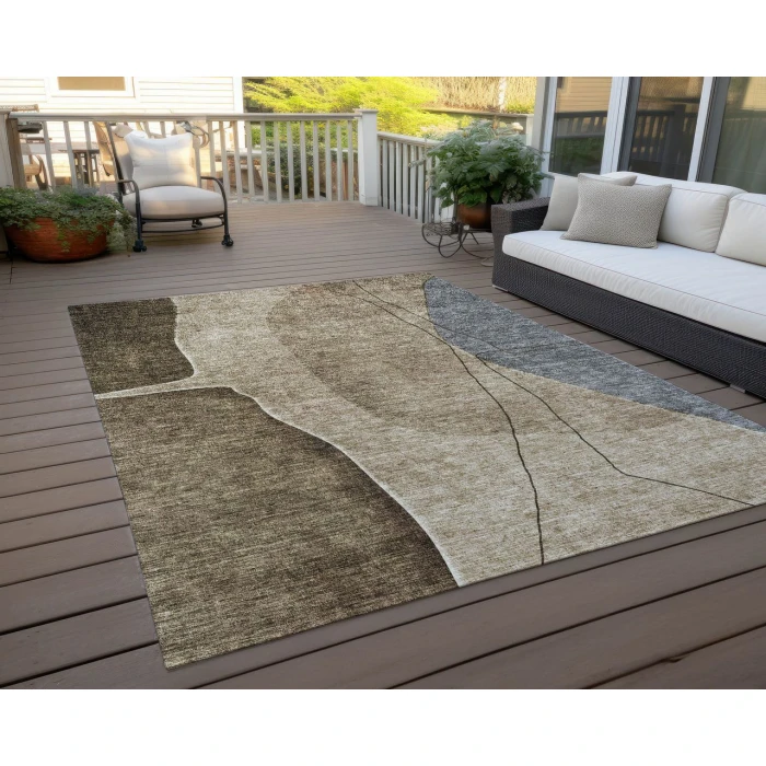 Chantille ACN696 Brown 3' x 5' Rug