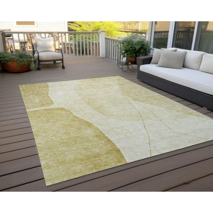 Chantille ACN696 Gold 9' x 12' Rug