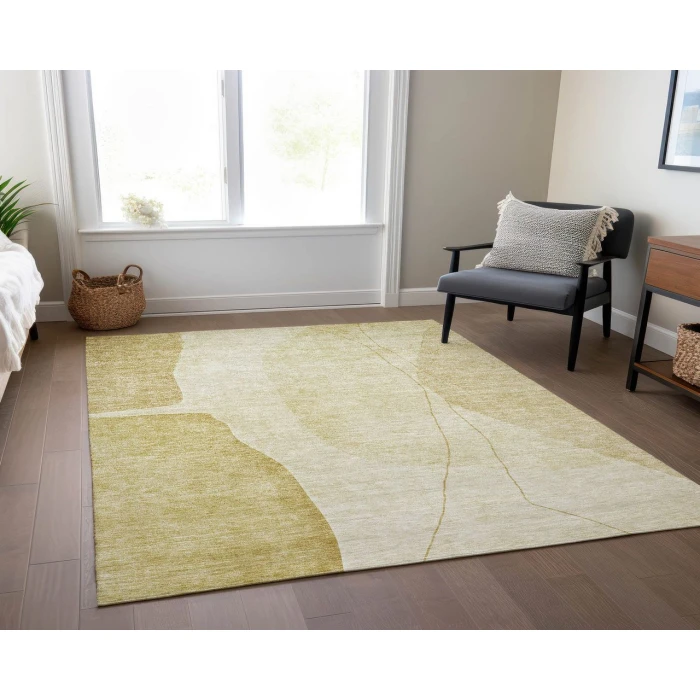 Chantille ACN696 Gold 9' x 12' Rug