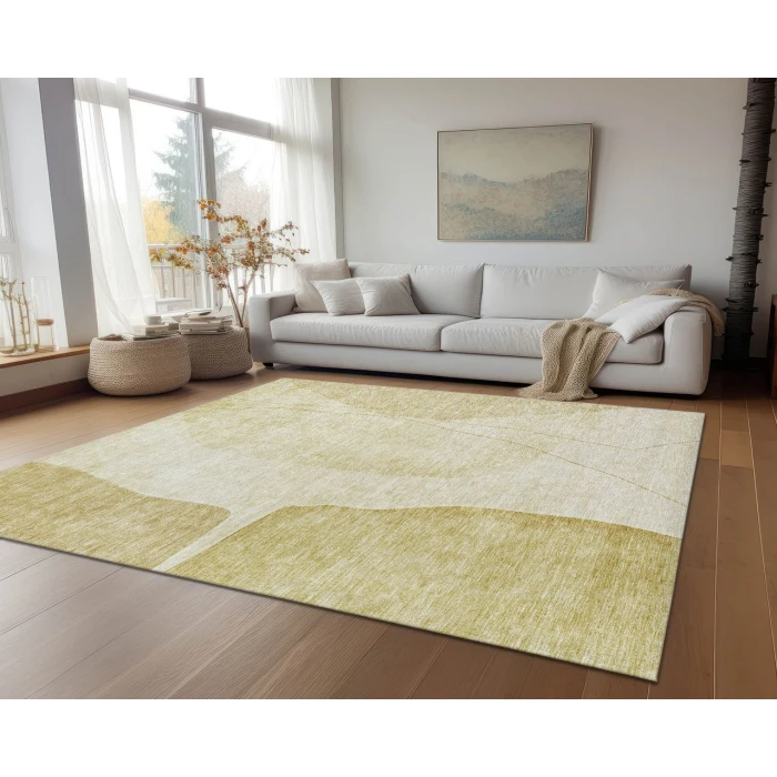 Chantille ACN696 Gold 9' x 12' Rug